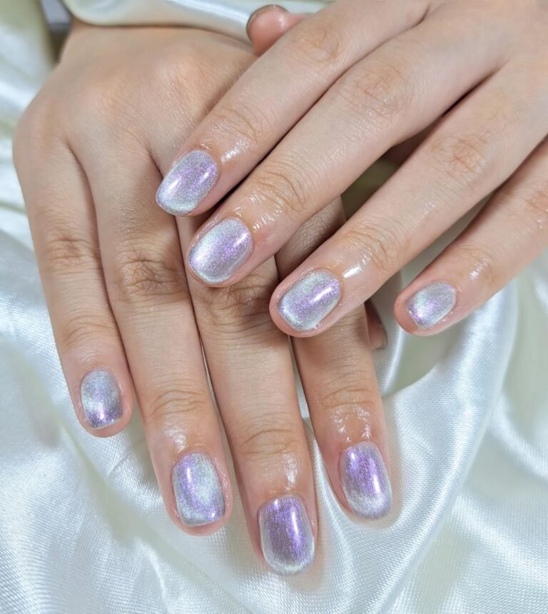 ผลงานทำเล็บเจล E.Farang nail พะเยา 26