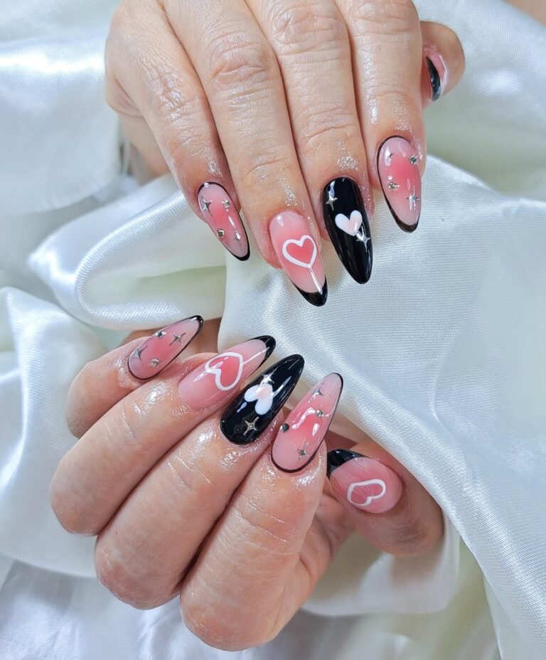 ผลงานทำเล็บเจล E.Farang nail พะเยา 27